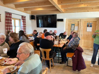 Viel los im Dorfgemeinschaftshaus