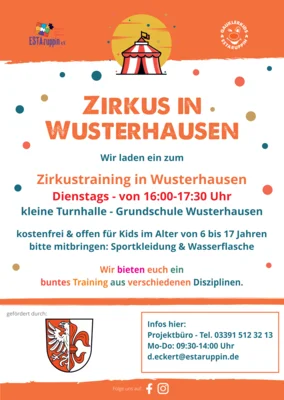 Zirkus in Wusterhausen!