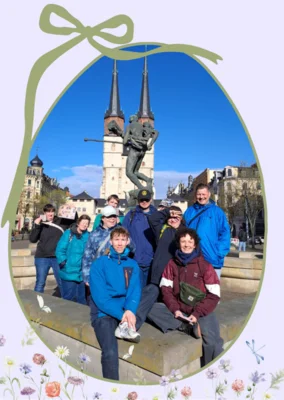 Sportlicher Osterspaziergang der Reha-Handicap-Gruppe