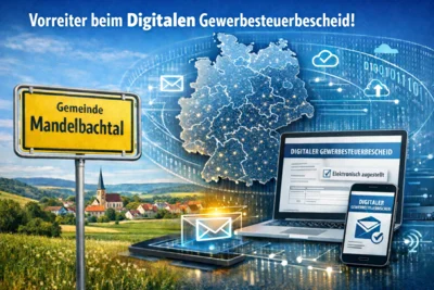 Beim Digitalen Gewerbesteuerbescheid ist die Gemeinde Mandelbachtal ganz vorne dabei!