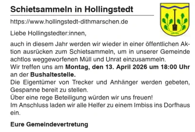 Schietsammeln (Bild vergr&ouml;&szlig;ern)