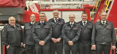 Ehrungen und Beförderungen bei der Jahreshauptversammlung des Löschzug 1 am 31. Januar 2026 (Bild vergr&ouml;&szlig;ern)