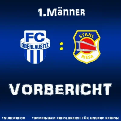 📝 Vorbericht zum Sachsenliga-Heimspiel gegen Stahl Riesa (Bild vergr&ouml;&szlig;ern)
