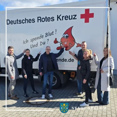 Blutspende in Seelow (Bild vergr&ouml;&szlig;ern)