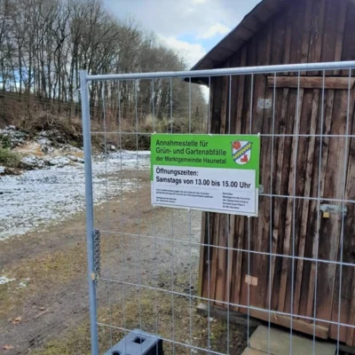 Grünschnittsammelplatz öffnet am Samstag, 11. April (Bild vergr&ouml;&szlig;ern)