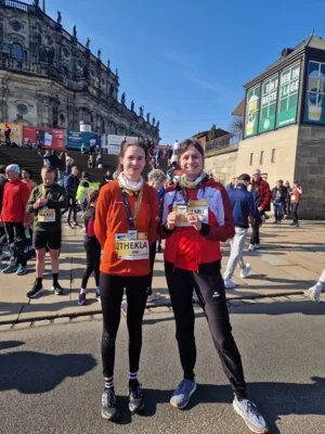City-Lauf Dresden und Oster-Werfen Niesky