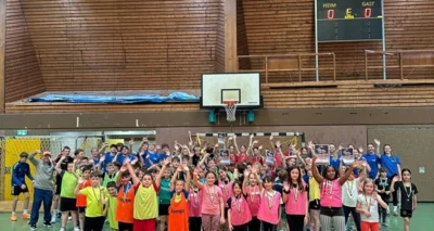 Abschlussturnier der Aktion „Handball-was sonst“: „Alle Grundschulen in Friedrichshafen sind beteiligt“ (Bild vergr&ouml;&szlig;ern)