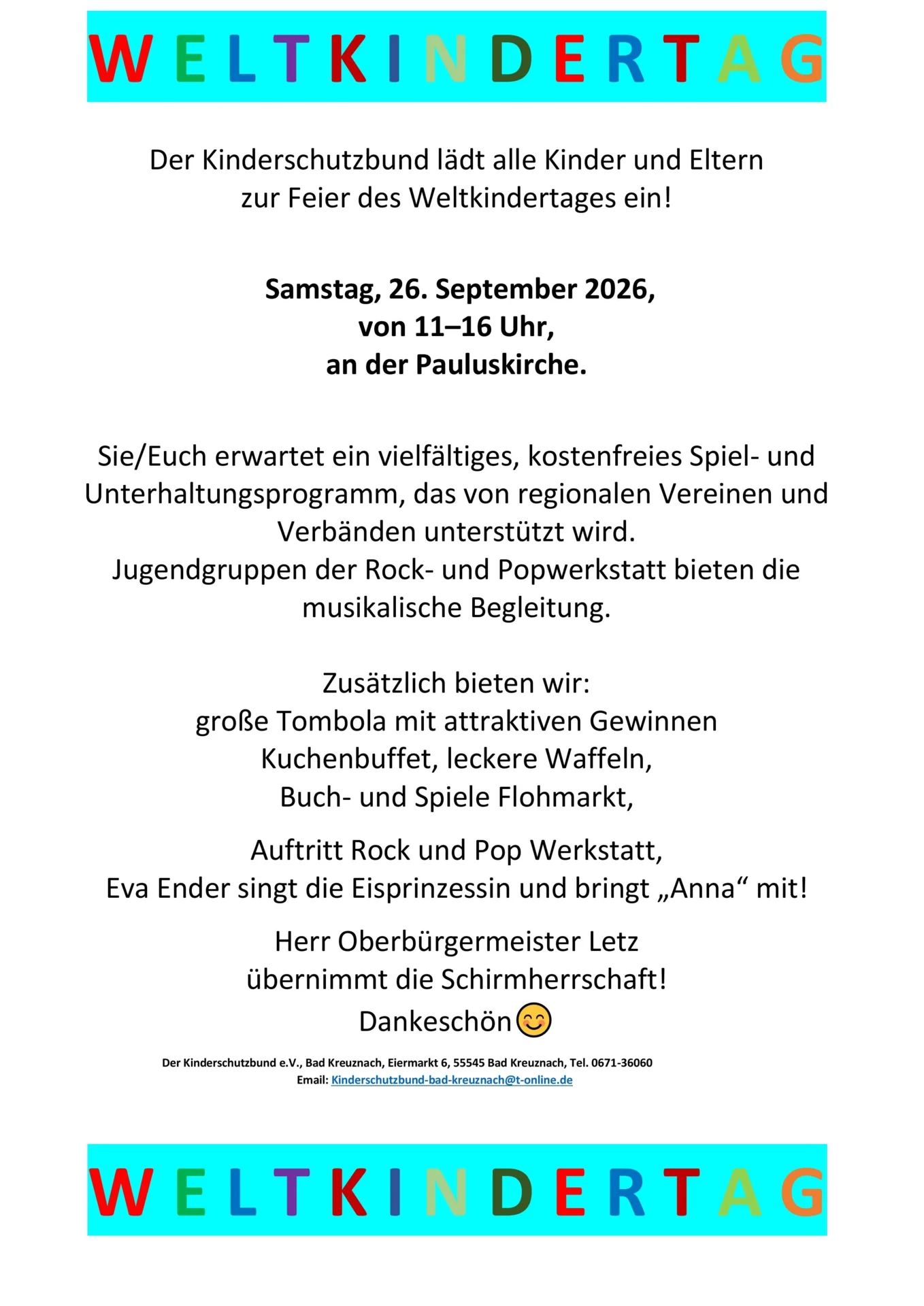 Weltkindertag