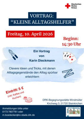 DRK  Vortrag "Kleine Alltagshelfer" am 10.04.2026 (Bild vergr&ouml;&szlig;ern)