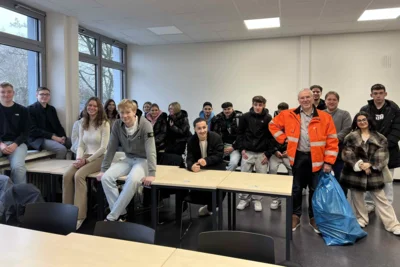 Meldung: Workshop zur Abfallwirtschaft im beruflichen Gymnasium