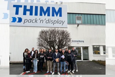 Meldung: Betriebsbesichtigung bei THIMM Verpackung