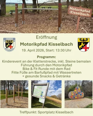 Eröffnung Motorik Pfad Kisselbach