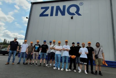 Meldung: Industriemechaniker zur Betriebsbesichtigung bei ZINQ