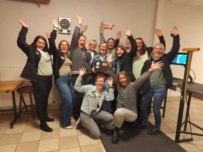 Schützinnen des Schützenverein Gehlenbers e.V. beim diesjährigen Tholenpokal des Schützenverein Altenoythe