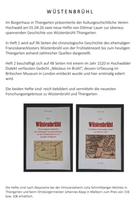 Meldung: Wüstenbrühl