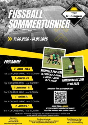 13. - 14.06.: Fußball-Sommerturnier 2026 (Bild vergr&ouml;&szlig;ern)