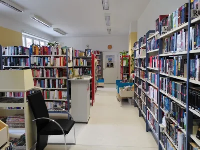 Bibliothek Brück geschlossen