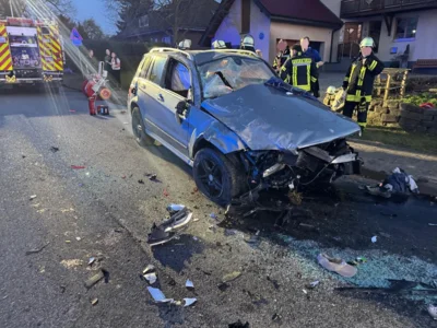 Unfall in Meerhof.