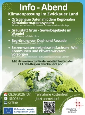 Info - Abend Klimaanpassung im Zwickauer Land