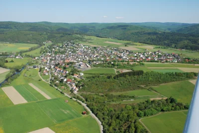 Luftaufnahme von Dodenau