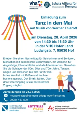 Tanz in den Mai mit Musik von Werner Thieroff (Bild vergr&ouml;&szlig;ern)