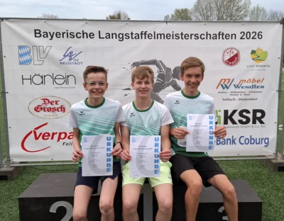 Platz 5 bei Bayerischen Langstaffelmeisterschaften