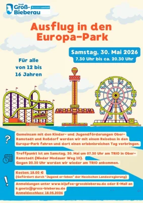 Meldung: Ausflug in den Europa-Park