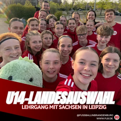 Ereignisreiche Woche für unsere U14-Landesauswahl