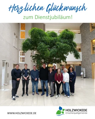 Dienstjubiläum der Gemeinde Holzwickede - Sabine Hake