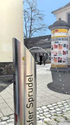 Trinkwasserbrunnen am Stadtgut aus dem Winterschlaf erweckt