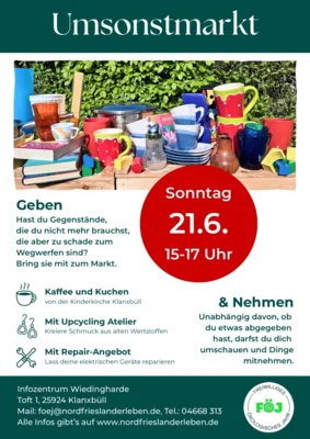 Umsonstmarkt am 21.6.2026