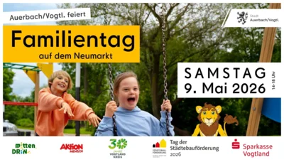 Auerbacher Familientag am 9. Mai: Ein Fest für Groß und Klein im Zeichen der Inklusion (Bild vergr&ouml;&szlig;ern)