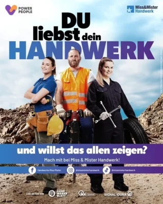 Miss & Mister Handwerk 2027: Jetzt bewerben! (Bild vergr&ouml;&szlig;ern)