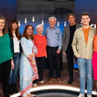 Wie weit gehen wir für die Liebe? Titel der Sendung, im Nachtcafe, Austrahlung am 20.02.26, 22:00 Uhr im SWR (Bild vergr&ouml;&szlig;ern)