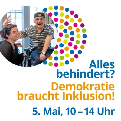 Demokratie braucht Inklusion!