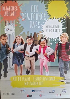 Bewegungs-Pass für Kids - Die Aktion für Sportvereine zusammen mit Grundschulen und Kindergärten ...