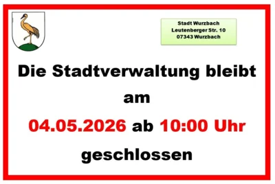 Meldung: Einschränkung der Öffnungszeiten der Stadtverwaltung