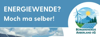 Einladung zu den Infoveranstaltungen der Bürgerenergie Arberland eG