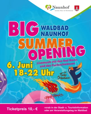 Summer Opening im Naunhofer Waldbad: Rock, Sommerfeeling und gute Laune