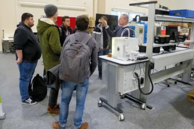 Meldung: IT-Schüler am Fraunhofer Institut