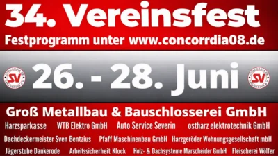 🎉 Concordiafest 2026 – Tradition trifft Stimmung! 🎉