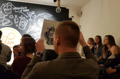 Meldung: Literaturkurs wieder beim Poetry-Slam