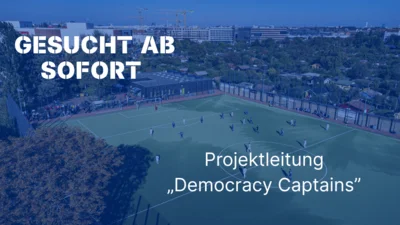 Projektleitung Democracy Captains gesucht (Bild vergr&ouml;&szlig;ern)