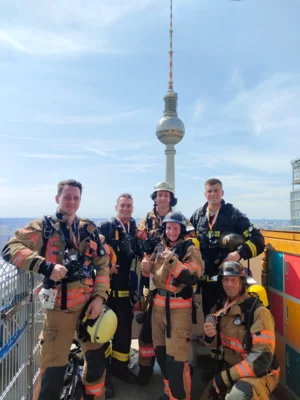 Fürstenwalder Kameraden erfolgreich beim Stair Run (Bild vergr&ouml;&szlig;ern)