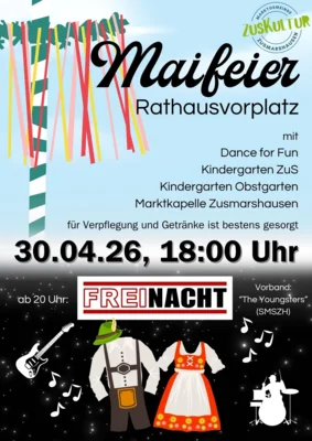 Maifeier in Zusmarshausen (Bild vergr&ouml;&szlig;ern)