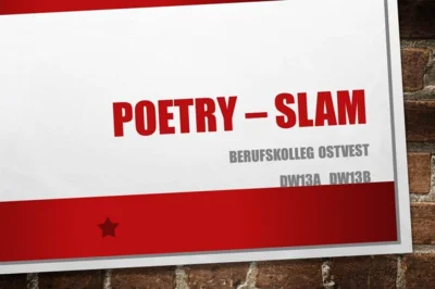 Meldung: Poetry-Slam am Berufskolleg Ostvest voller Erfolg