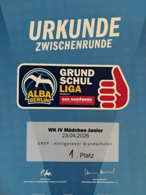 Basketball - Grundschulliga (Bild vergr&ouml;&szlig;ern)