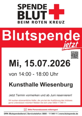 Blutspenden in Wiesenburg/Mark (Bild vergr&ouml;&szlig;ern)
