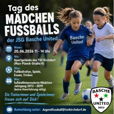 Flyer Tag des Mädchenfussballs 2026