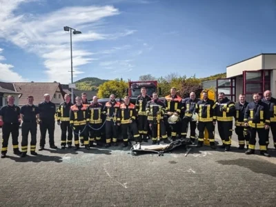 Seminar zur Kettenrettung bei der Feuerwehr Sandbach